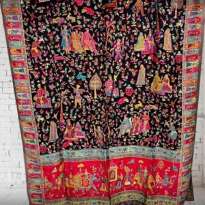 Kahani (The Love Story) Kani Kashmiri Woven Silk Shawl