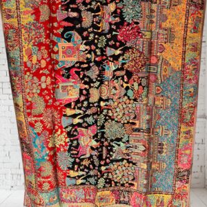 Barat Manzar (Wedding Sight) Kani Silk Woven Shawl