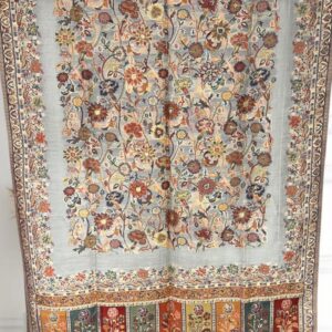 Rayshmi (Silky) ivory- Kani luxury shawl 000217