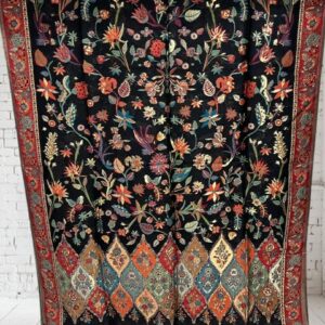 Gul-Posh (Covered with flowers) Copper - Kani woven shawl 000227