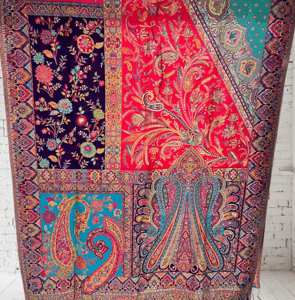Gauhar (Gem) - Kani Silk Woven Shawl multi-color 000228