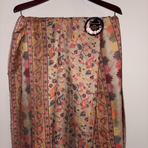 Zinnia (Quite Beauty) - Kani Pashmina Winter Shawl 000232